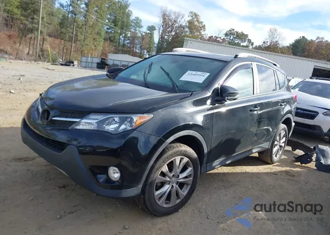 2014 Toyota Rav4 Limited z USA, uszkodzony, nr VIN 2T3YFREV2EW079717